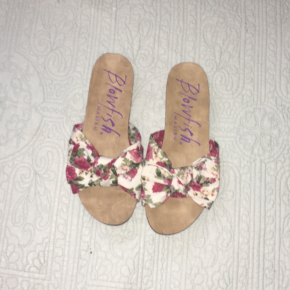 Blowfish Malibu Slip on Sandals Floral